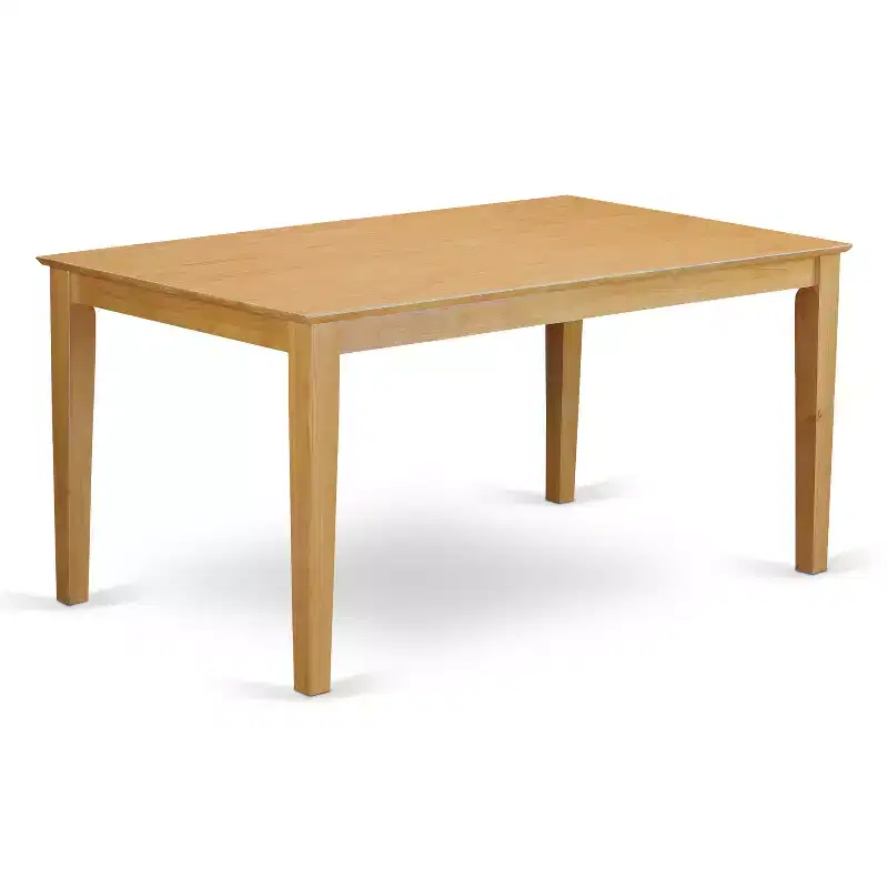 HomeStock Belmont Dining Room Set, Oak