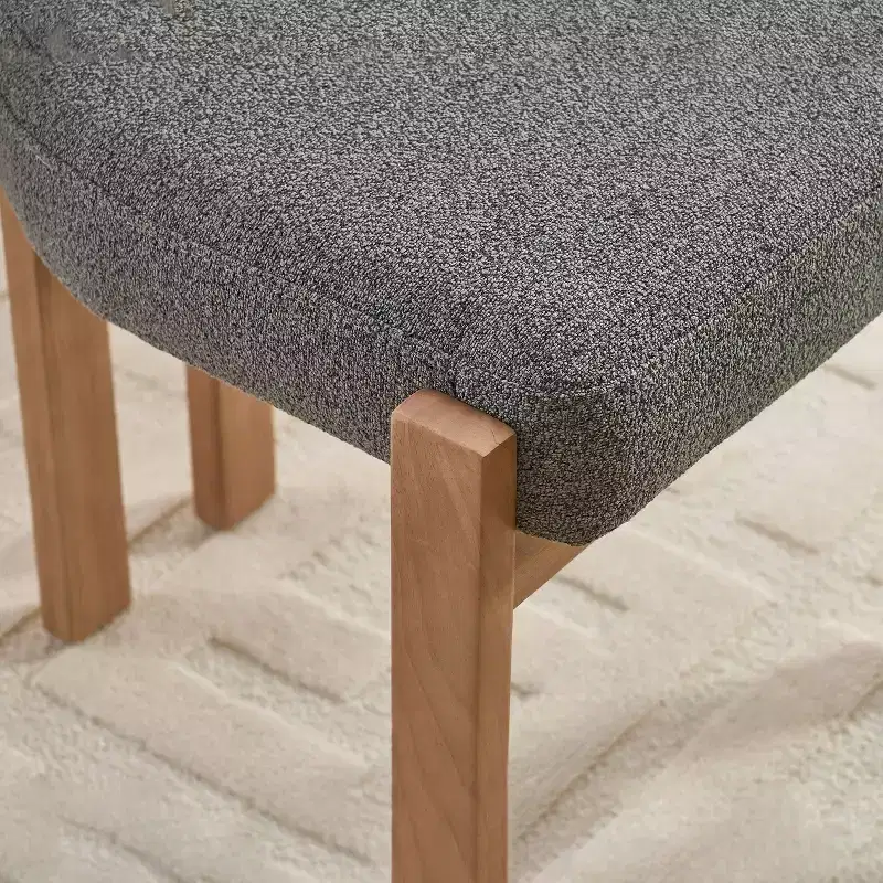 Chenille Upholstered Side Chair Dining Chairs