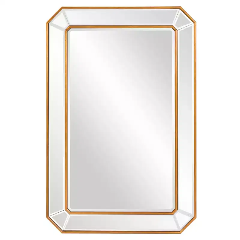 Howard Elliott 36"x24" Leopold Rectangle Wall Mirror