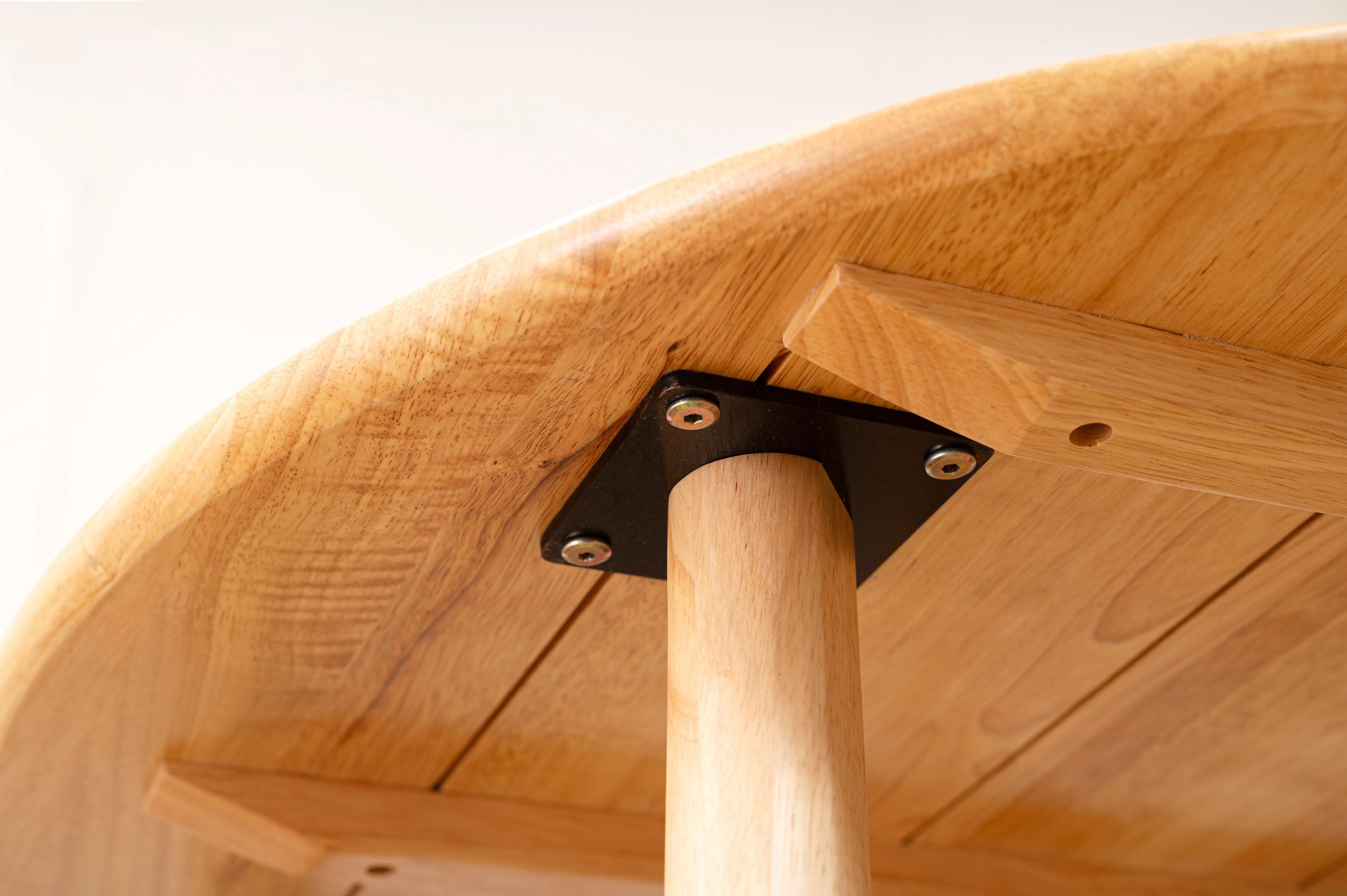 Natural Wood Dining Table