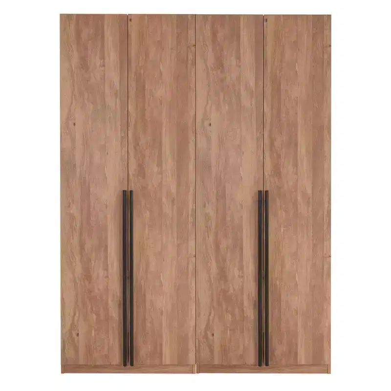 Manhattan Comfort 2pc Lee 4 Door Module Wardrobe
