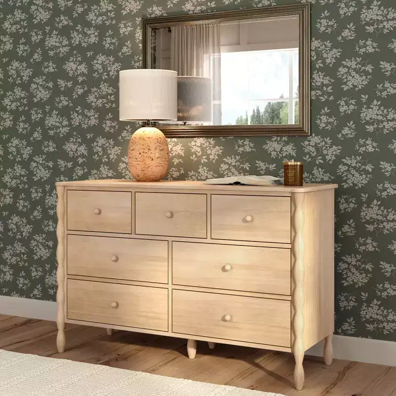Jenny Lind 3 over 4 Drawer Dresser