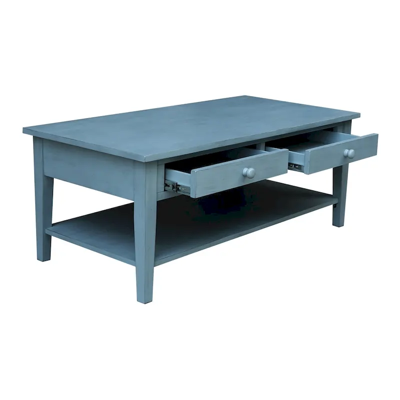 Modern Luxurious Nightstand with 2 Drawers