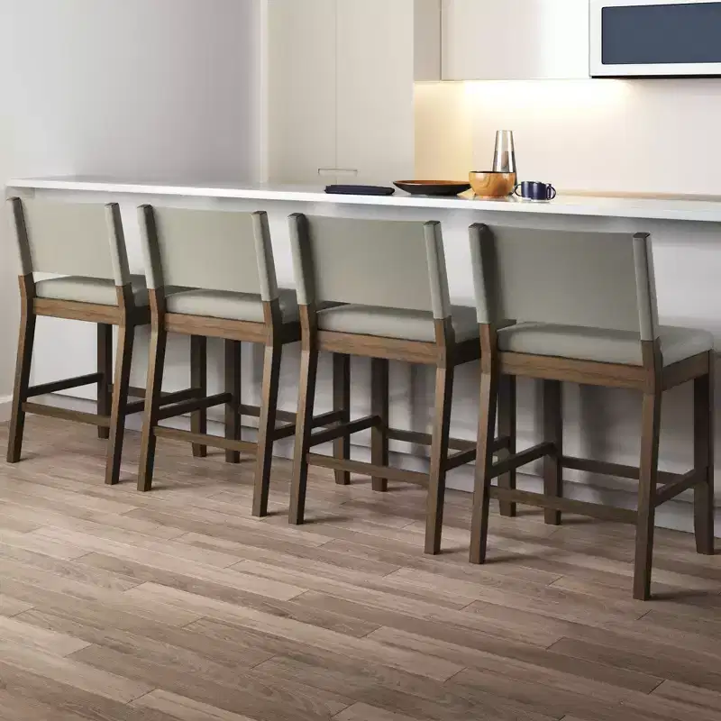 Nathan James Linus Set of 4 Counter Height Barstools