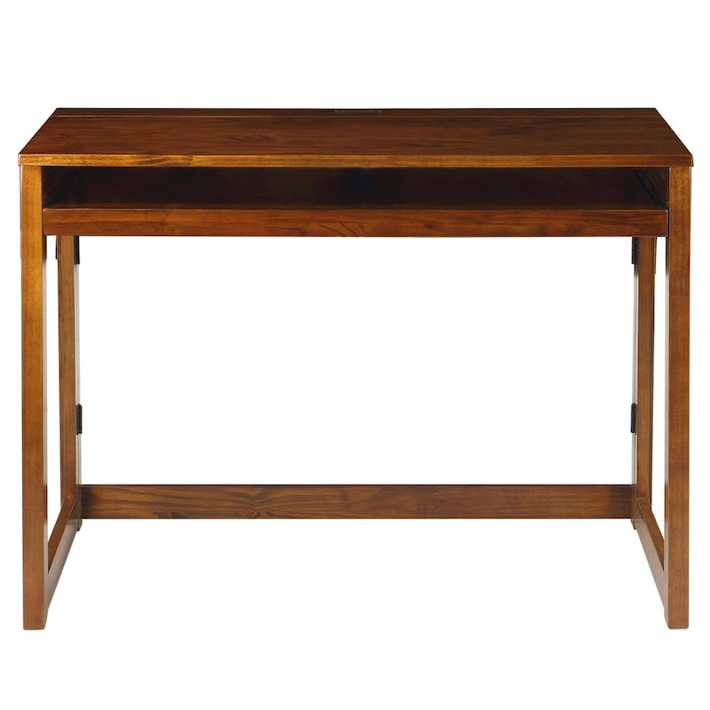 Modern Folding Desk with 4 USB Ports