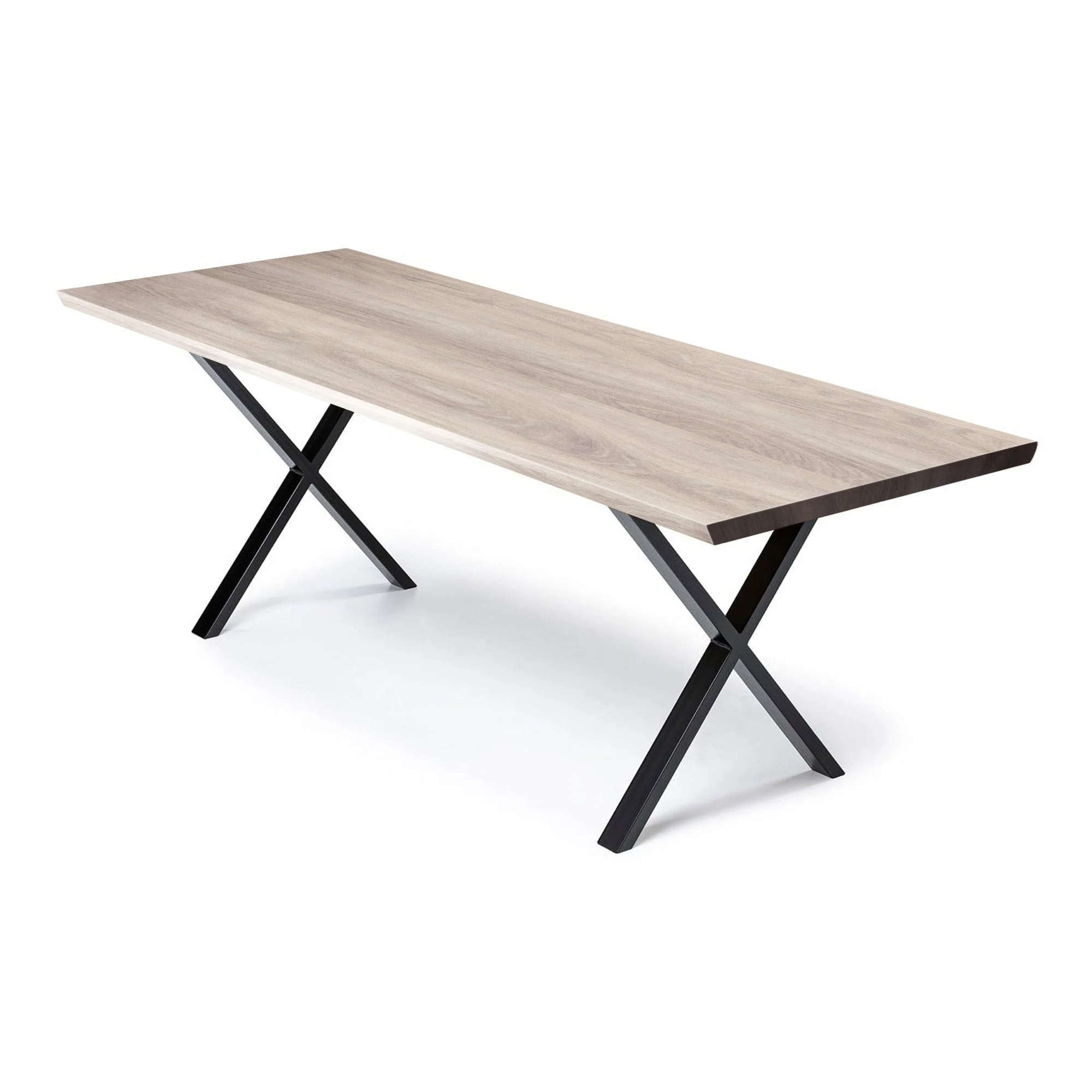 Dining Table in Cotton Oak - Handcrafted from solid wood - Dining Table in Cotton Oak is a stunning addition to any home - Its