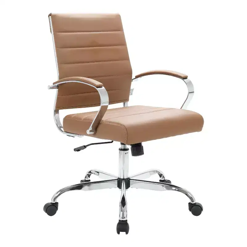 35 in.H Adjustable Height Black Cushion Seat Material with Casters/Wheels Office Chairs