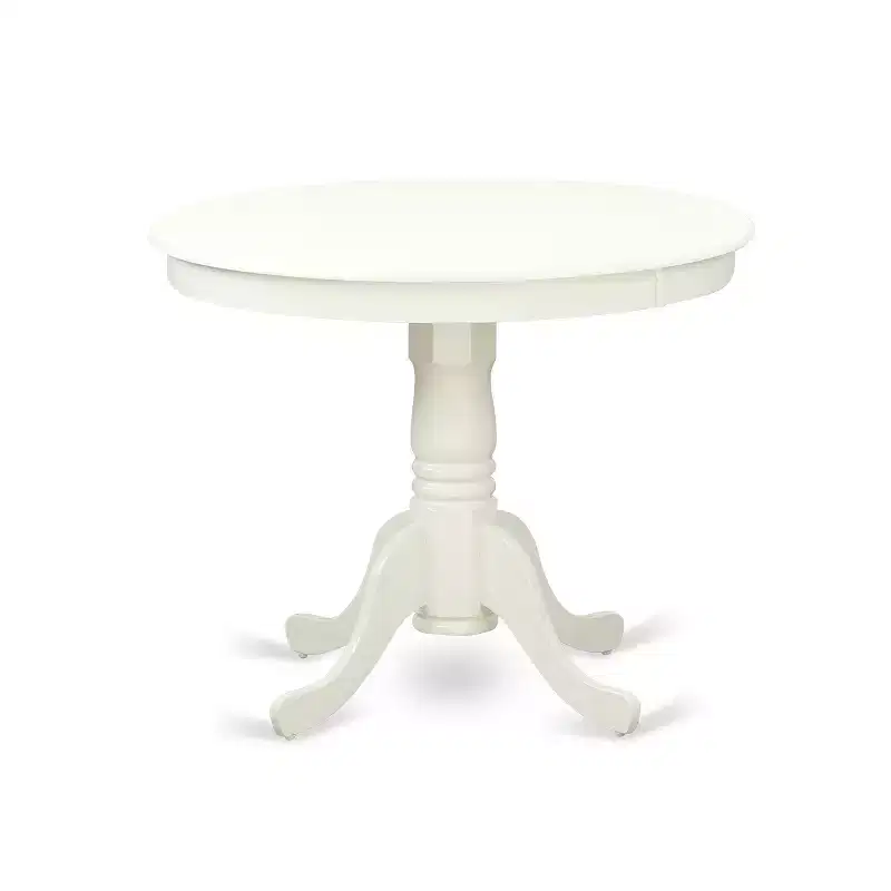 HomeStock Round Kitchen Table & Chairs Dinette Set Mid-Century Style