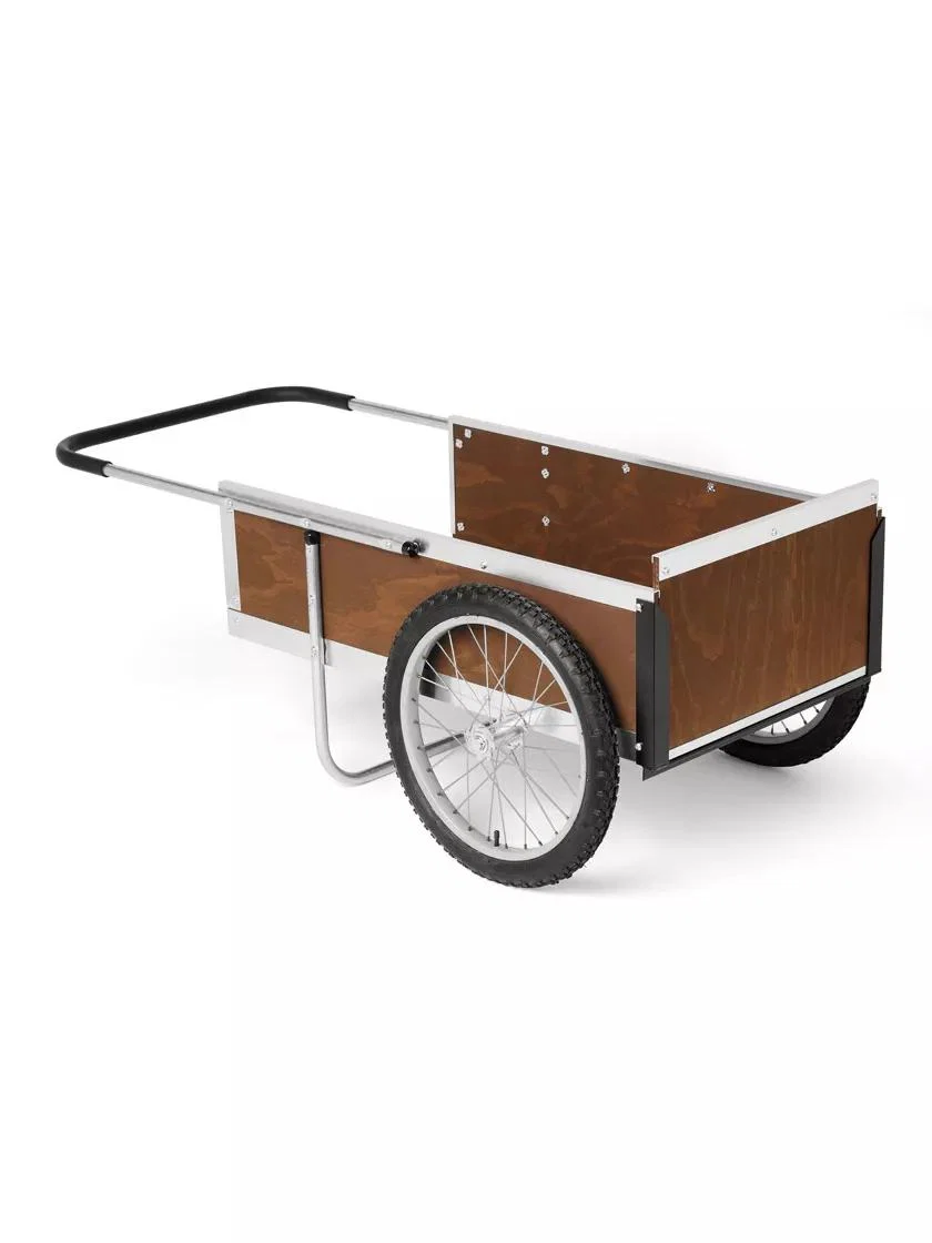 Medium Garden Cart with Pneumatic Wheels and Aluminum Frame