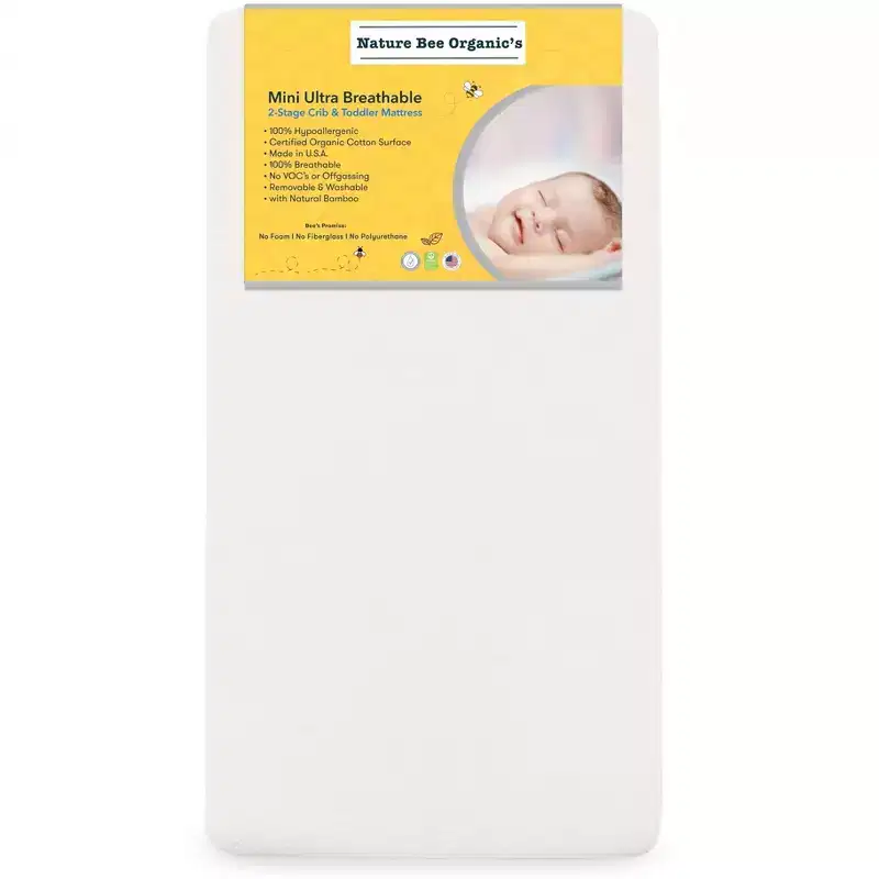 2-Stage Mini Crib Mattress