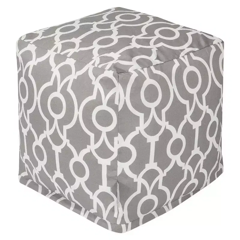 Athens Cube Pouf Ottoman