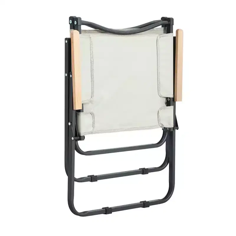 2-piece Folding Outdoor Chair for Indoor, Outdoor Camping, Picnics, Beach,Backyard, BBQ, Party, Patio