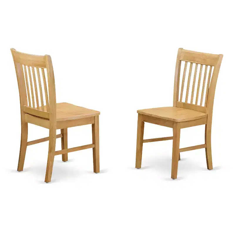 Oak Rectangular Dining Set, Seats 6, 7-Piece