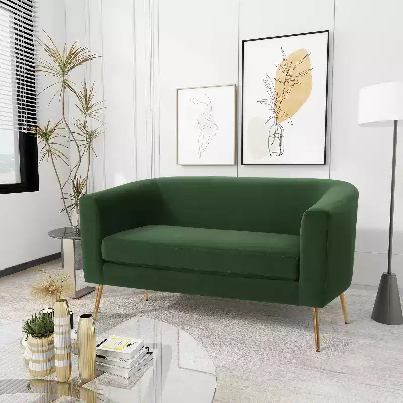 Christopher Knight Home Mava Indoor Upholstery Glam Loveseat