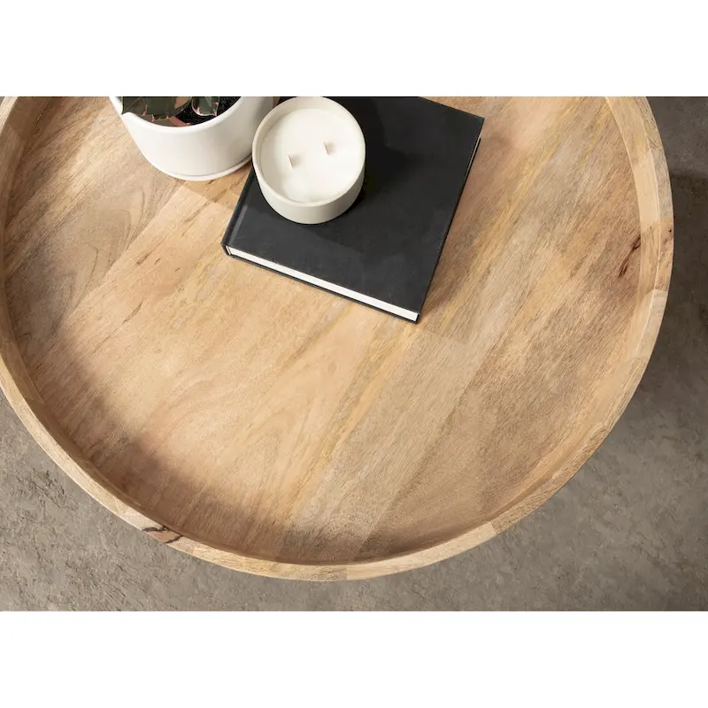 Kate and Laurel Avery 30-inch Round Coffee Table - 30 Diameter