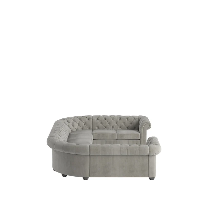 Knightsbridge Chesterfield U-shaped Sectional by iNSPIRE Q Artisan