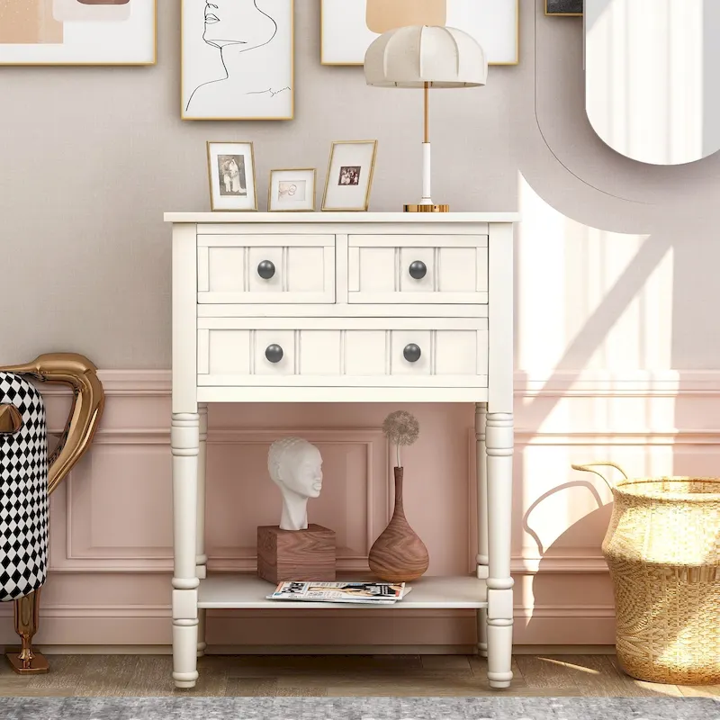 Narrow Console Table Slim Sofa Table