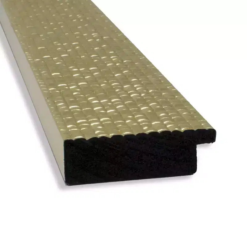 40 x 28 Non-Beveled Mosaic Gold Wall Mirror - Amanti Art