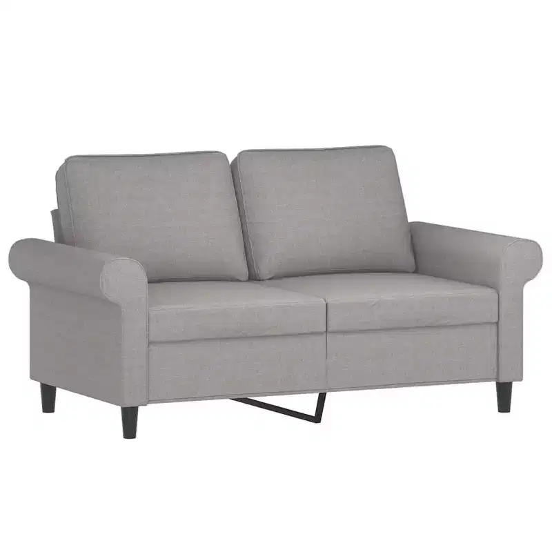 Sofa Chair Light grey Polyester (fabric), metal, plywood