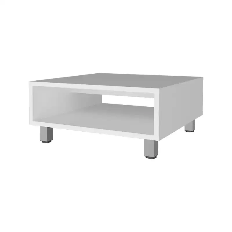 Fun little toys brand White Coffee Table with Open Storage