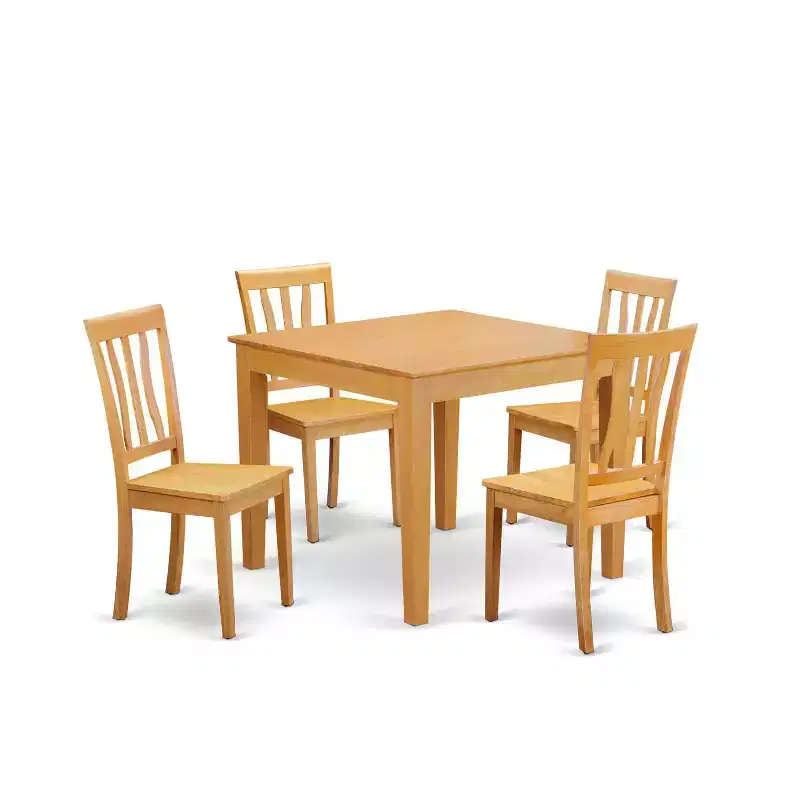 Retro Table and Chair - Renaissance Style Dining Furniture