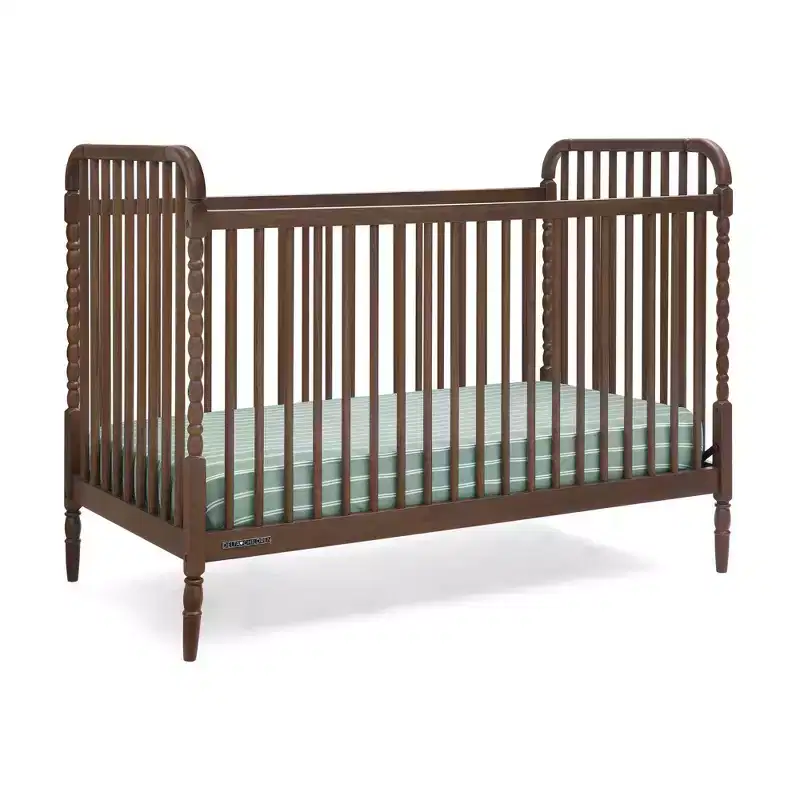4-in-1 Convertible Crib – Solid Pine, GREENGUARD Gold