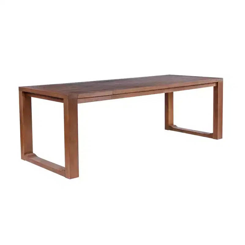 Extendable Dining Table Chestnut