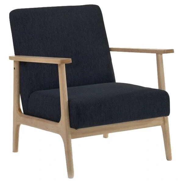 Modern Black Accent Chair