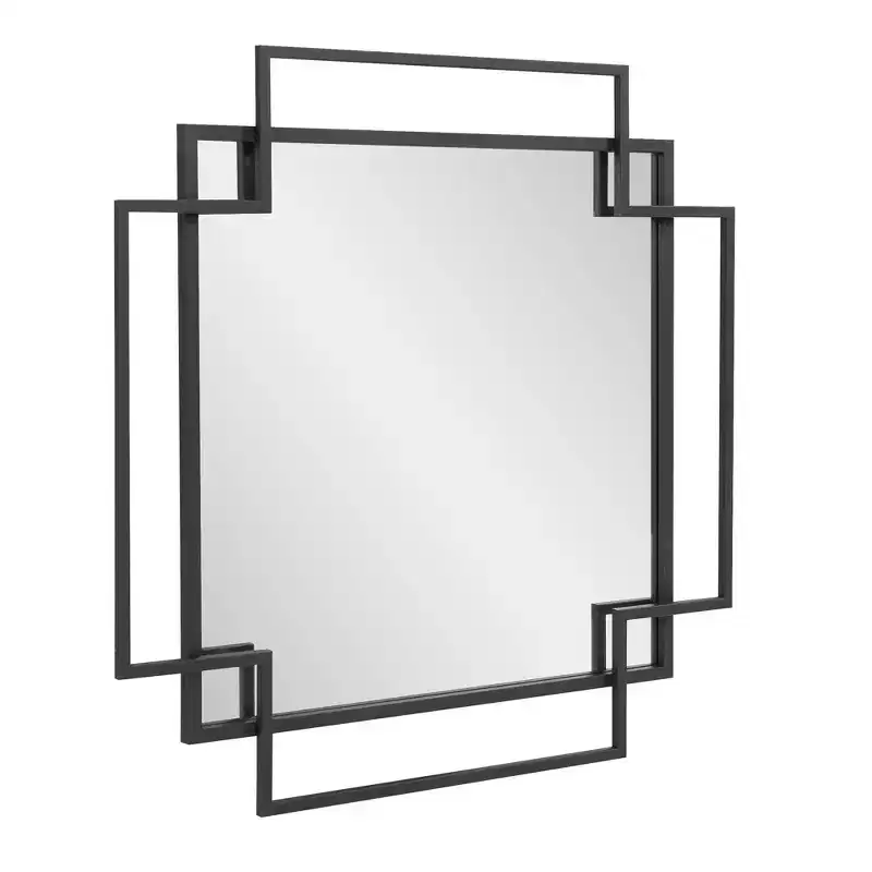 Howard Elliott 31x23 Full Length Frameless Wall Mirror Whitby Collection: Modern Decor, 60 High, Wall Mount