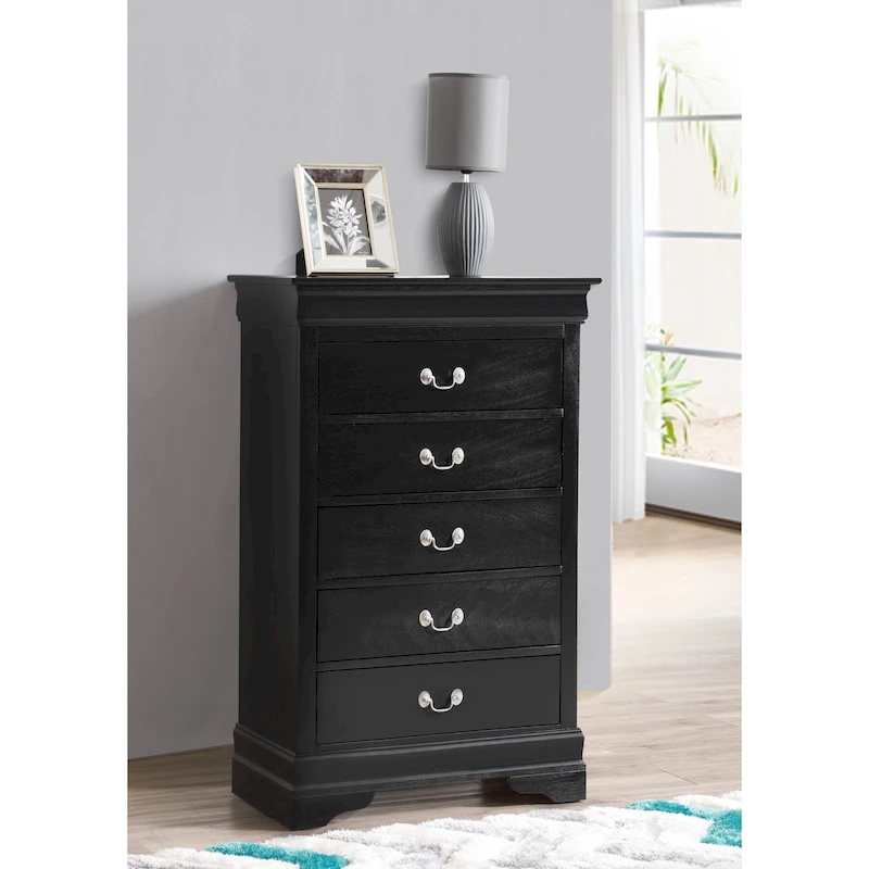 Louis Phillipe 5-drawer Bedroom Chest