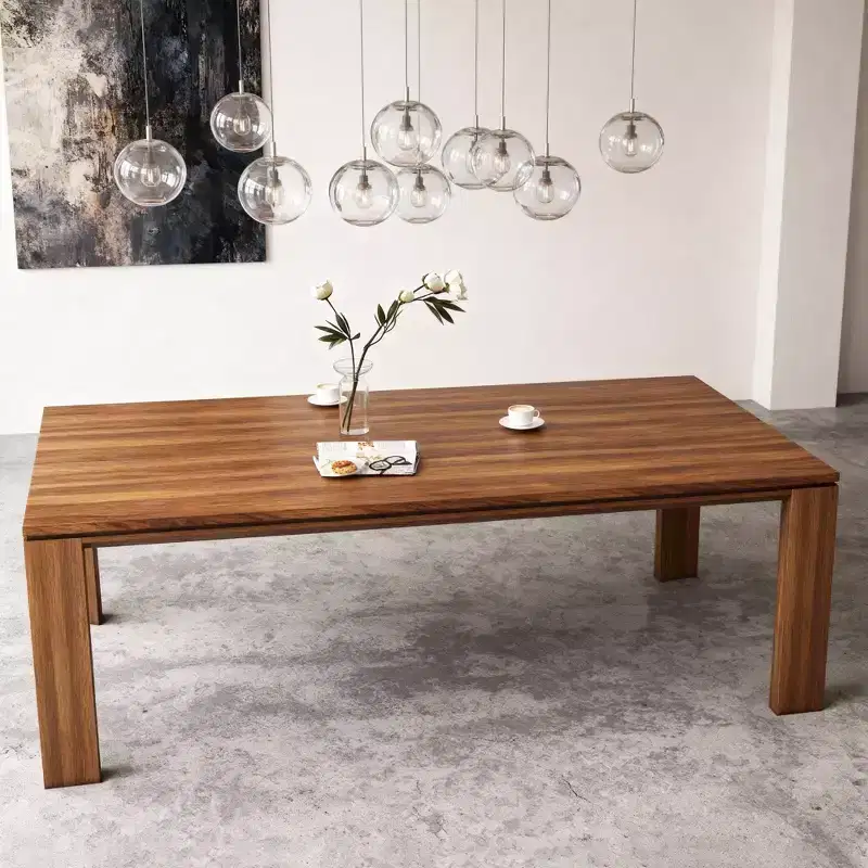 70.86 Inch Wooden Dining Table for 6 - 8 People