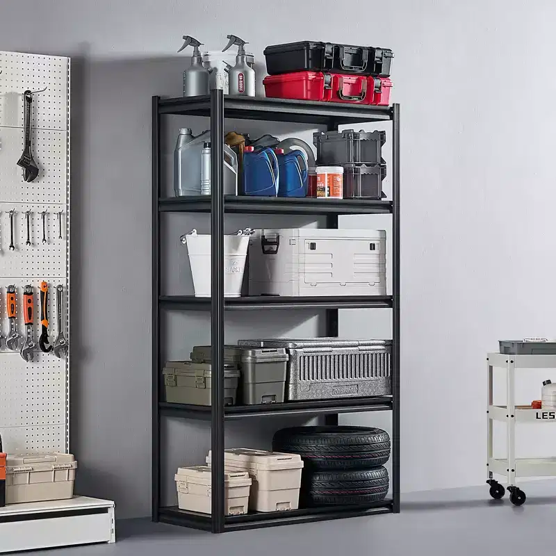 5-Tier Heavy-Duty Steel Garage Storage Shelves 2000 lbs, 18