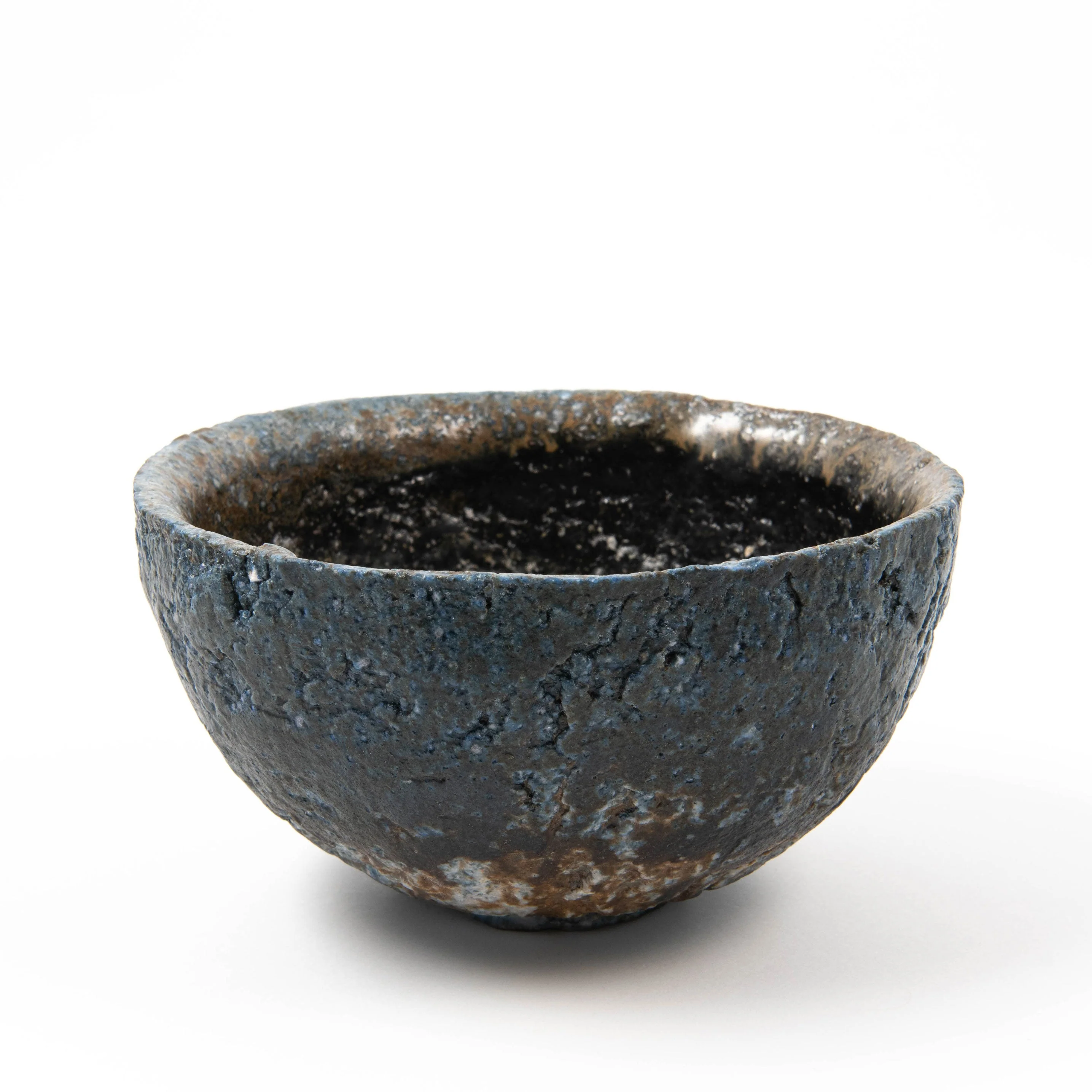 Black Wood-Fired Teabowl