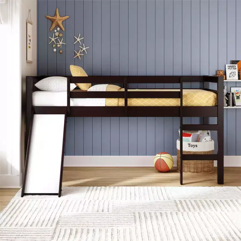 Milton Kids Junior Loft Bed with Slide