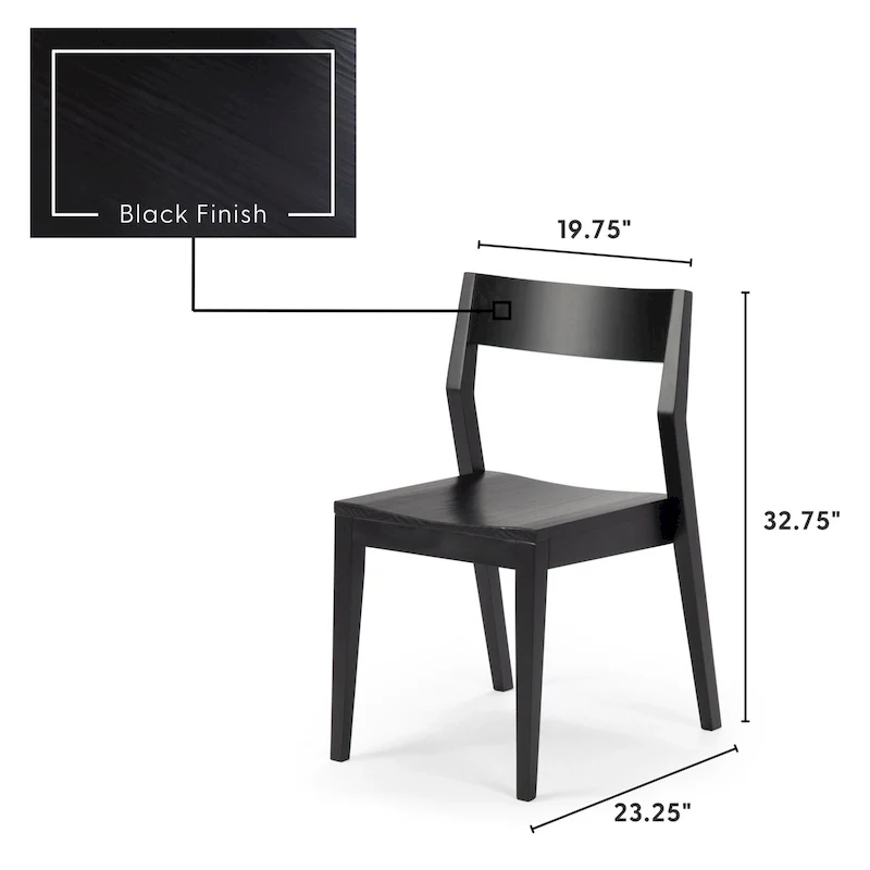 Modern Solid Wood Dining Chair