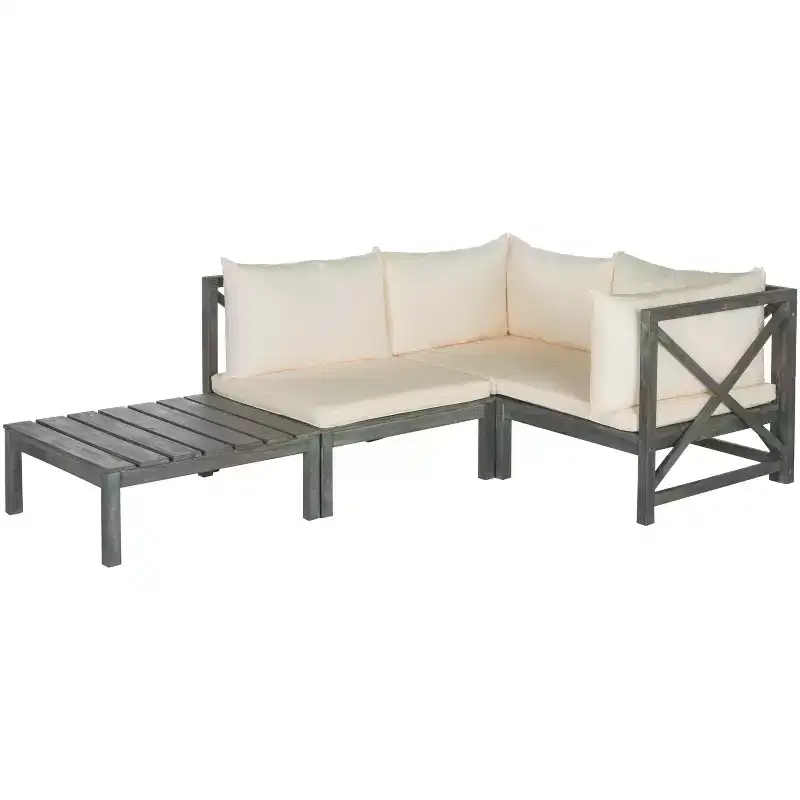 Lynwood Sectional Patio Sofa Set - Indoor/Outdoor - PAT6713 - Safavieh