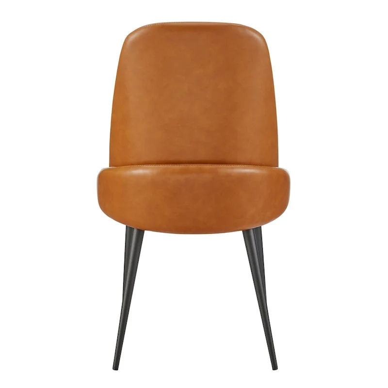 Elodie PU Dining Side Chair, (Set of 2)