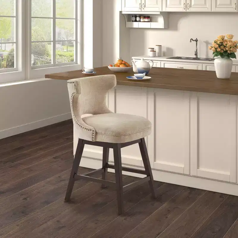 25.75 Cheryl Swivel Counter Height Barstool - Madison Park