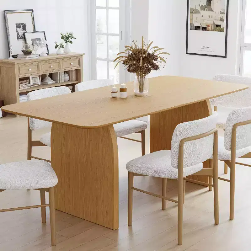 Modern Wood Dining Table – Kitchen & Dining Room Table