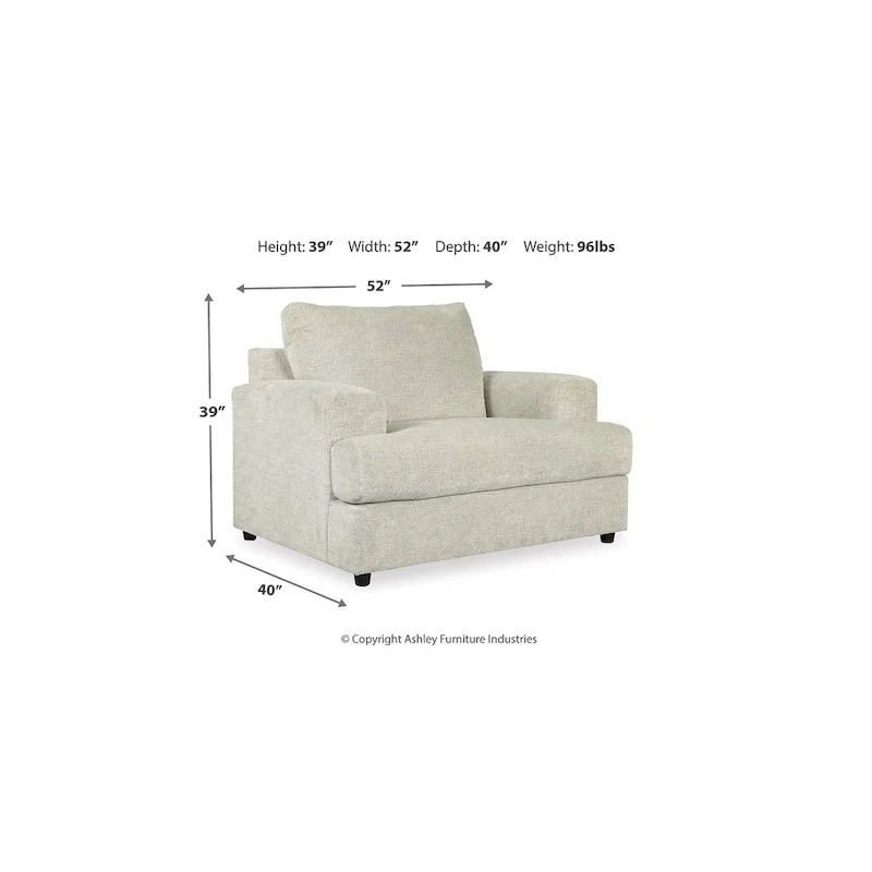 Signature Design by Ashley Soletren Beige 2-Piece Upholstery Package - 52 W x 40 D x 39 H