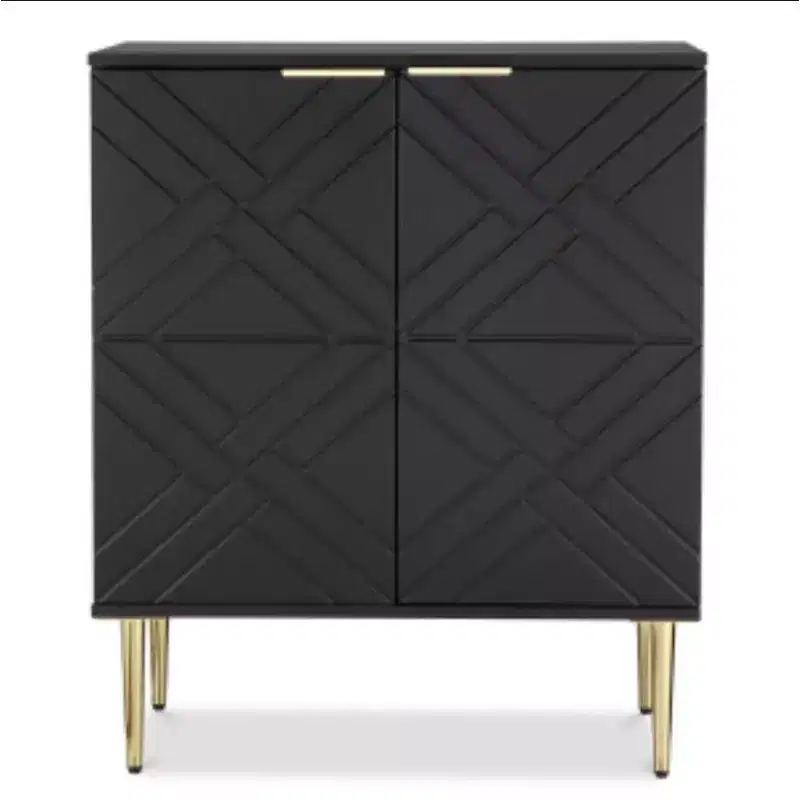 2-Door Storage Sideboard, Warm White