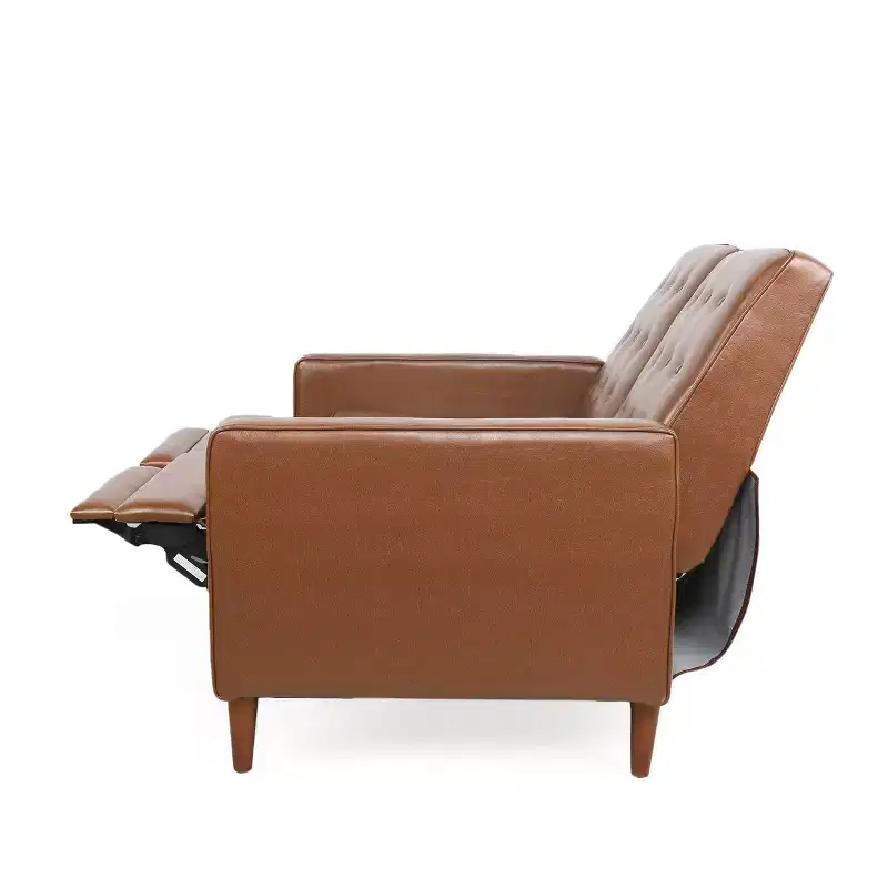 Christopher Knight Home Denison Upholstered Tufted Loveseat Pushback Recliner