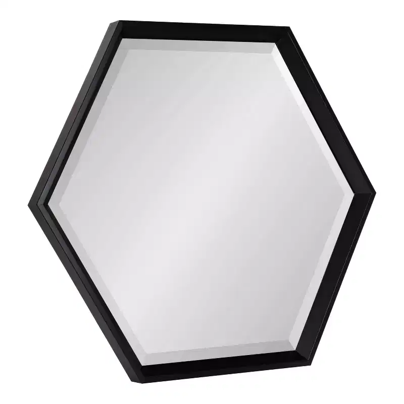 Calder Hexagon Wall Mirror - Kate & Laurel All Things Decor