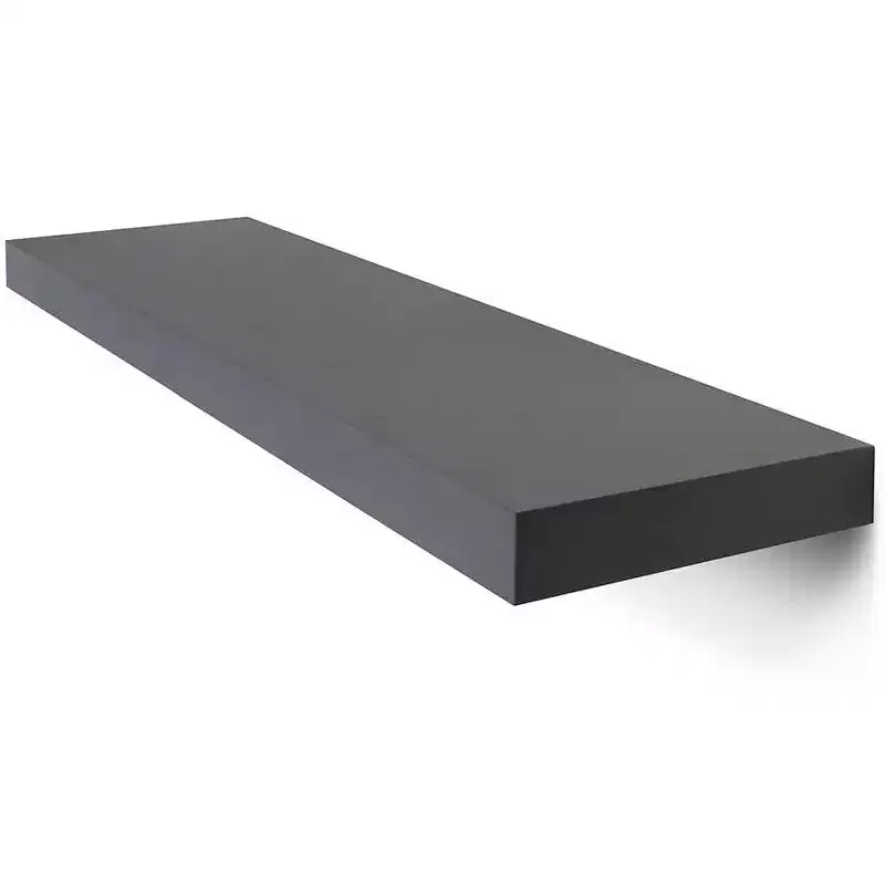 Tucker Metal Floating Shelf — Stainless & Powder-Coated Steel, Lifetime Warranty