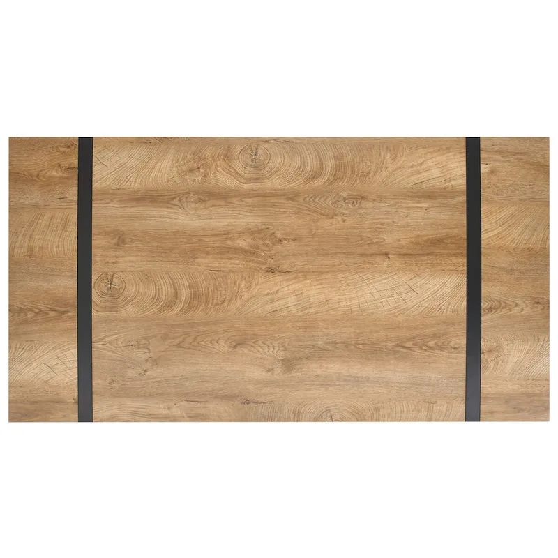 Modern Rectangle Office Writing Desk Wood Computer Desk