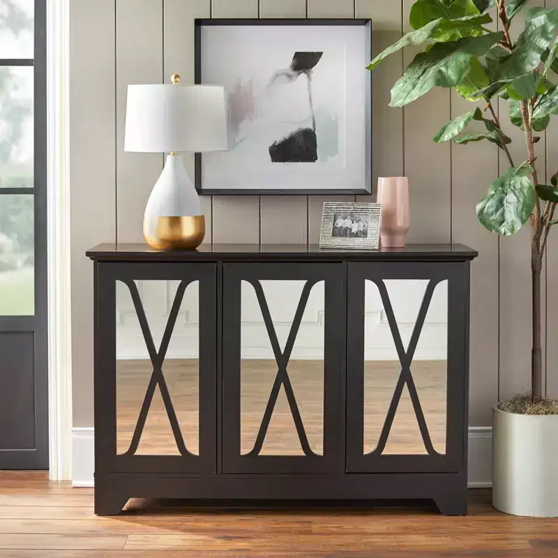 Reflections Side Board Buffet Servers with Mirror - Buylateral