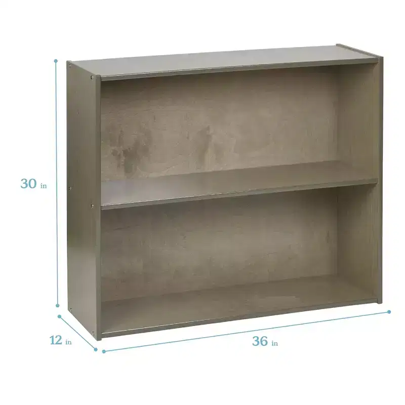 2-Shelf Single-Sided Storage Cabinet, 30in, Classroom Furniture