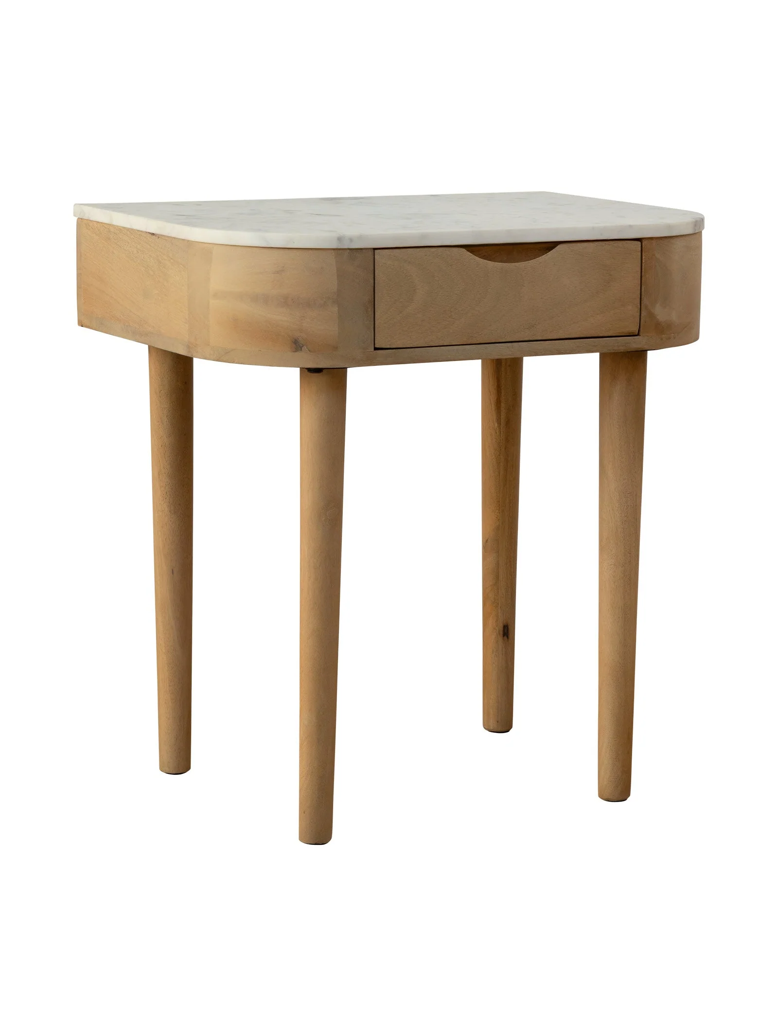 Marble Side Table for Living Room
