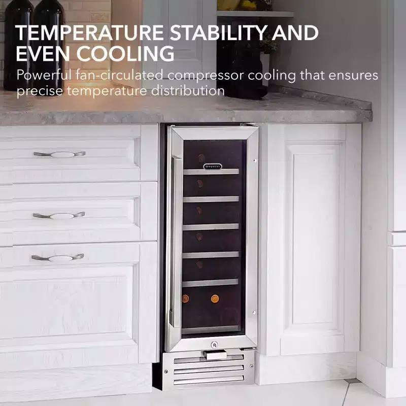 Whynter BWR-18SD 12 18 Bottle Compressor Built-In Wine Refrigerator