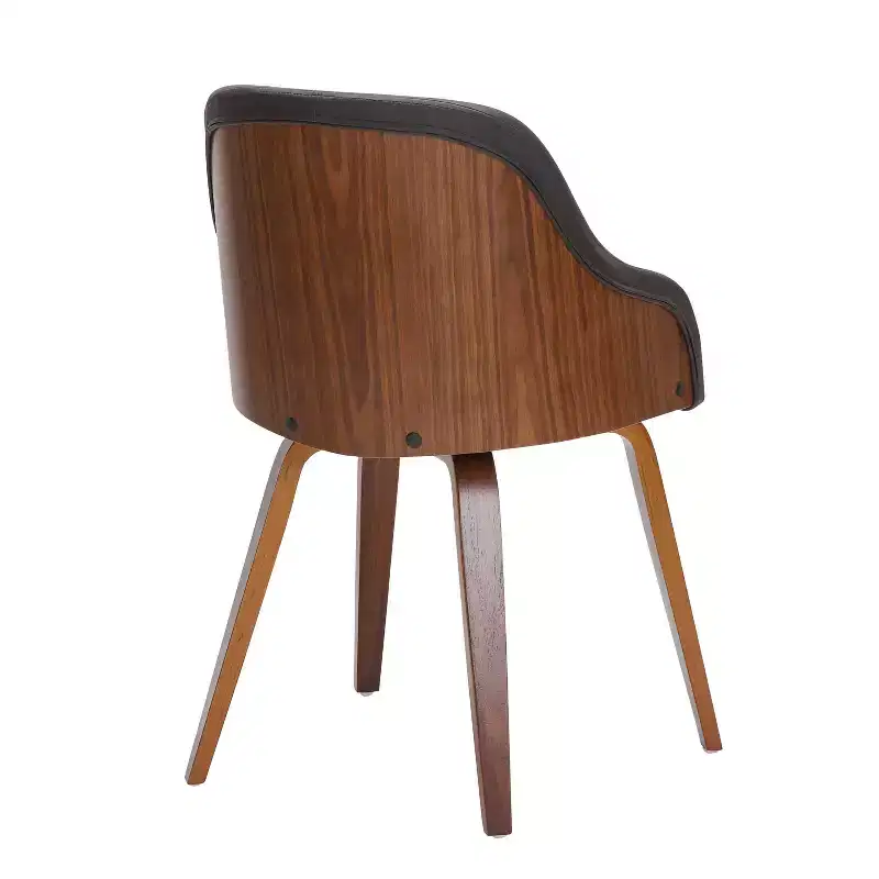 Bacci Mid Century Modern Dining Accent Chair - Lumisource